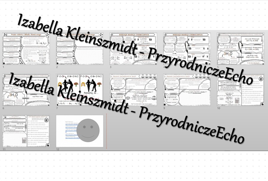 Zestaw sketchnotek i kart pracy + gratisowe linki do prezentacji multimedialnych niekomercyjnych wykonanych w genial.ly do indywidualnego pobrania i użycia do celów niekomercyjnych. Chemia 7, „Ważne prawa”