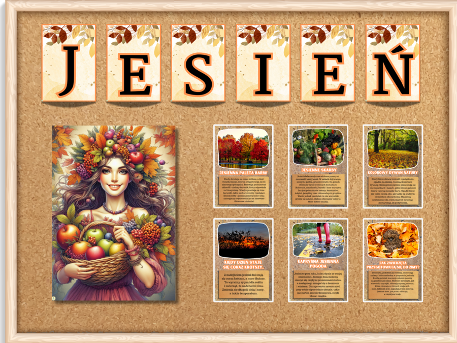 JESIEŃ - zestaw materiałów