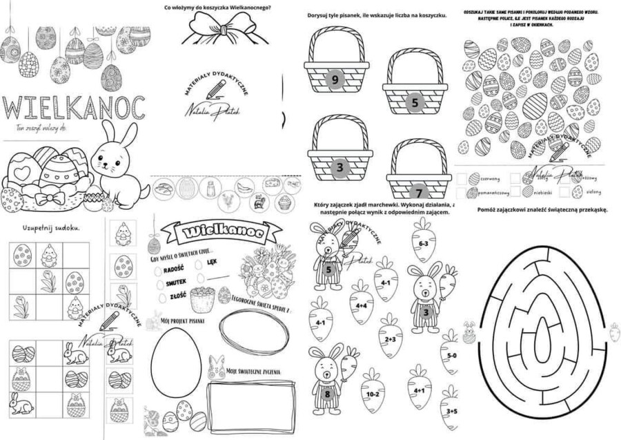 Zeszyt zadań wielkanocnych