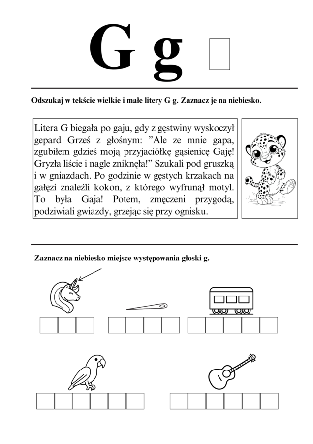 WPROWADZENIE LITER klasa 1 - karty pracy (pdf)