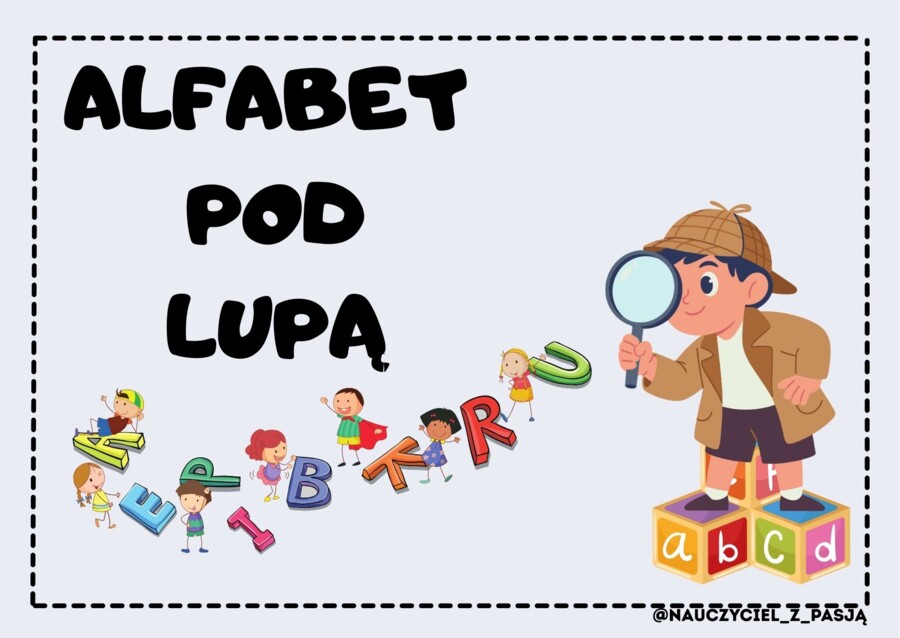 Alfabet pod lupą