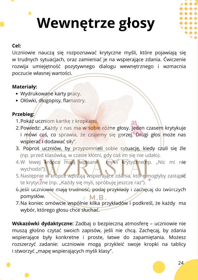 Kropki w akcji - emocje - dzień kropki