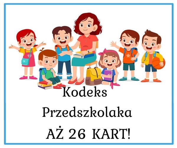 Kodeks przedszkolaka aż 26 kart + gratisy