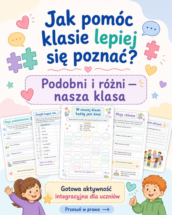 Podobni i różni - nasza klasa