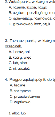 Kartkówka E8 - motywy literackie 1, interpunkcja, gramatyka