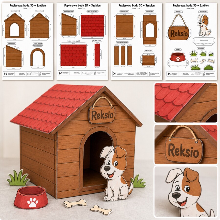 Papierowa buda 3D