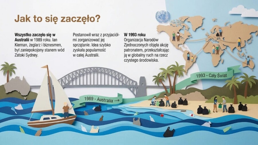 Sprzątanie Świata - Ekologia (gazetka szkolna/prezentacja)