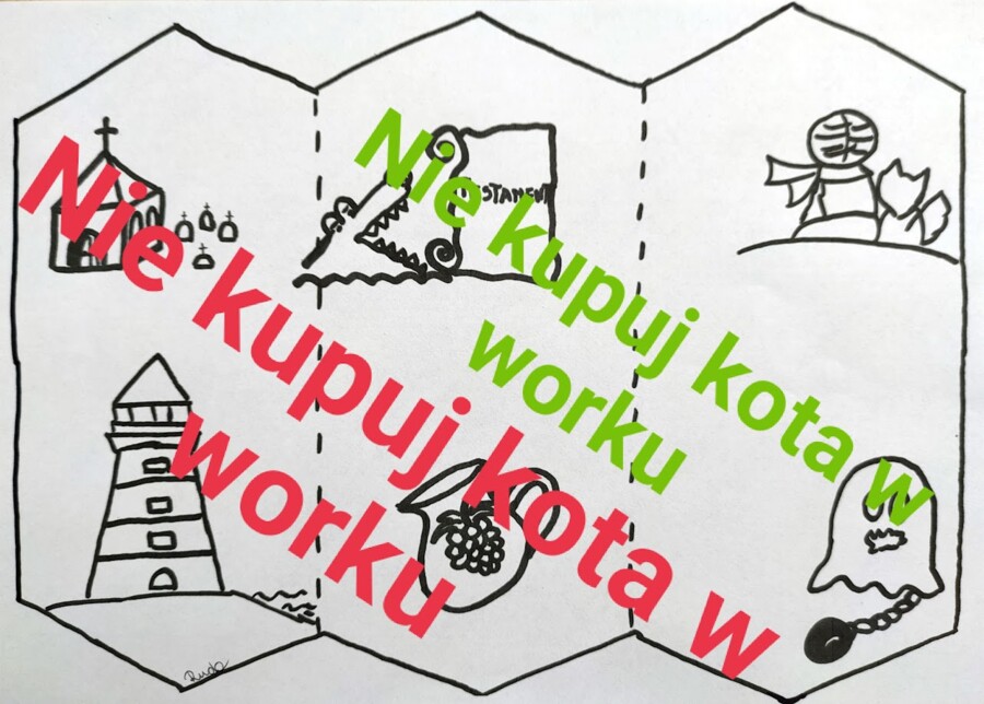 lektury w obrazkach - mapa