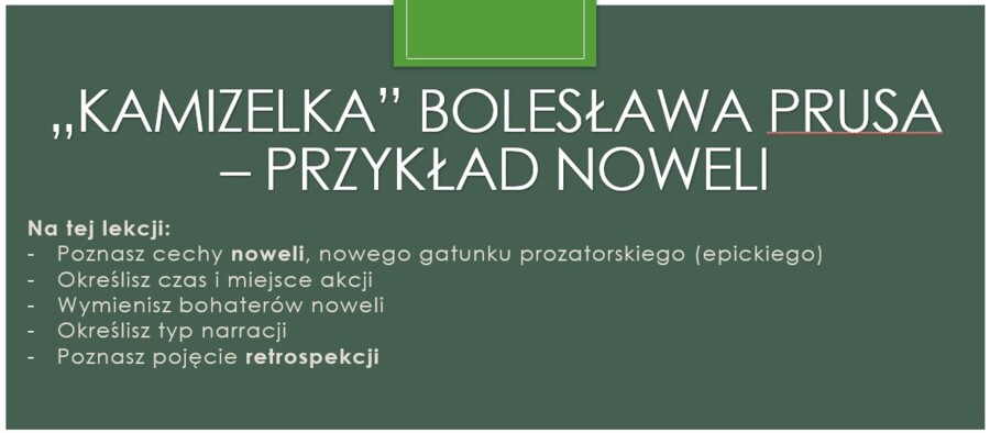 Kamizelka Bolesława Prusa