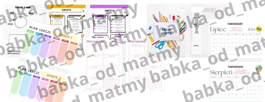 Niezbędniczek uczniowski na rok szkolny 2024/2025