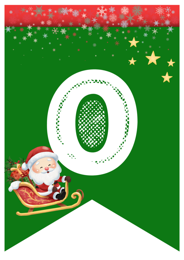 Girlanda „WITAJ ŚWIĘTY MIKOŁAJU!” – PDF do druku