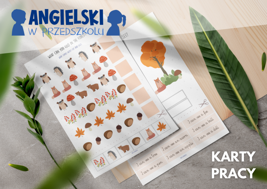 ANGIELSKI W PRZEDSZKOLU: Autumn – paczka materiałów na wrzesień + plan pracy