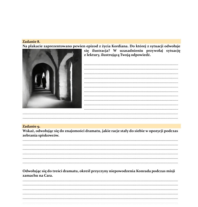 Zestaw - lekturownik dla LO część I i II