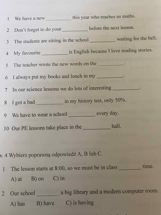 Unit 3 Repetytorium McMillan cz. 1