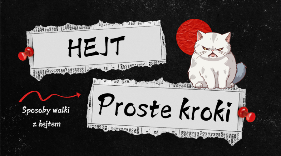 Pomysł na godzinę wychowawczą - PREZENTACJA - HEJT - jak sobie z nim radzić? PROSTE KROKI