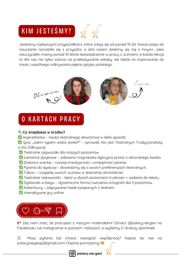 Dzień teatru. JPJO A1- B1/B2