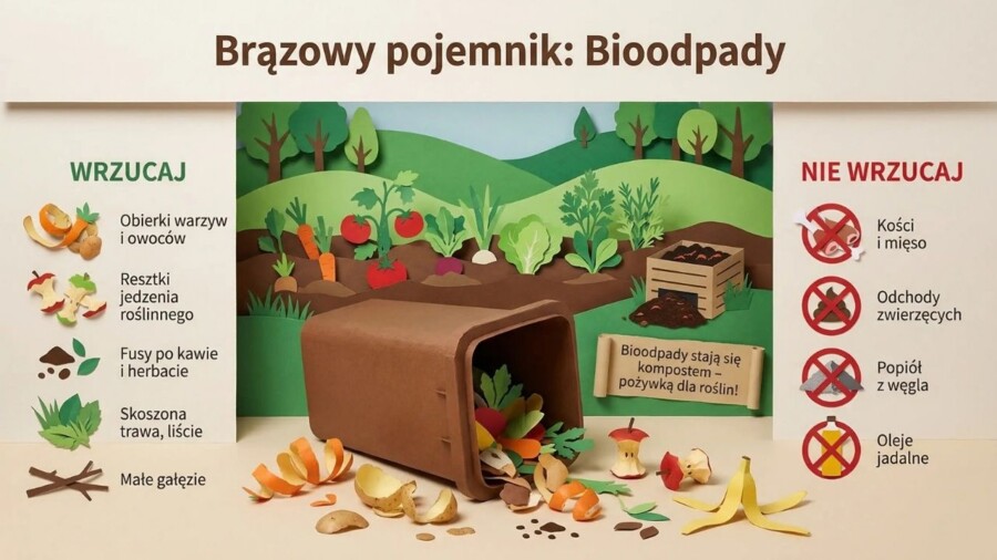 Recykling – segregacja odpadów i drugie życie śmieci (gazetka szkolna / prezentacja)