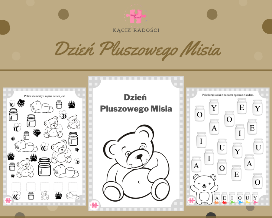 Dzień Pluszowego Misia - zadania