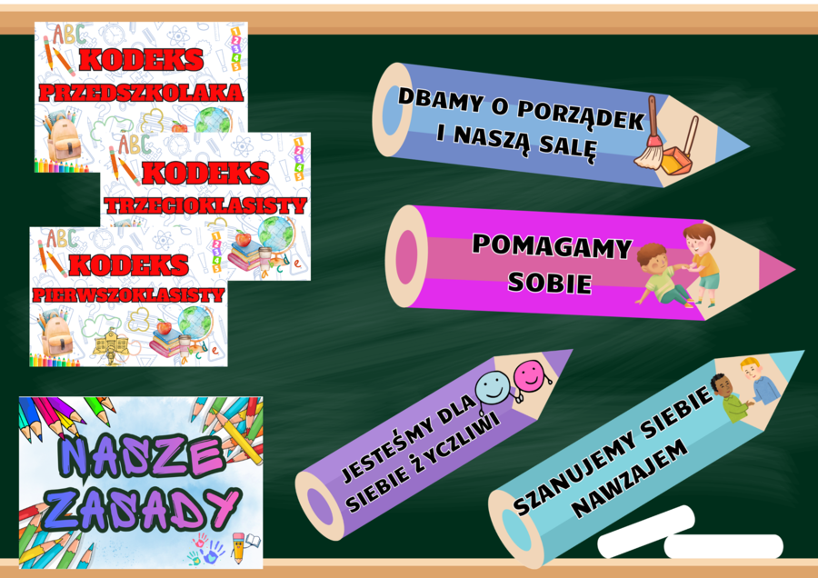 Zasady klasowe/ zasady przedszkolaka