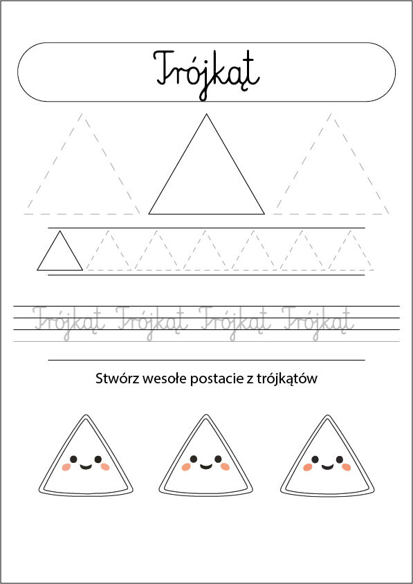 Karty Pracy – Kształty | Edukacja Przedszkolna | Do Druku