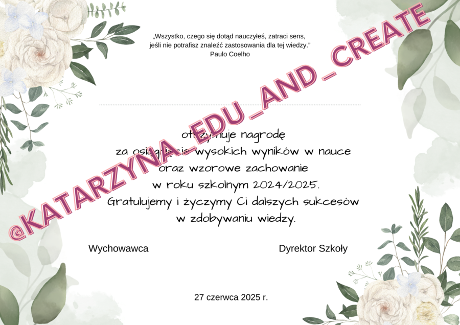 Wkładka do książki 2