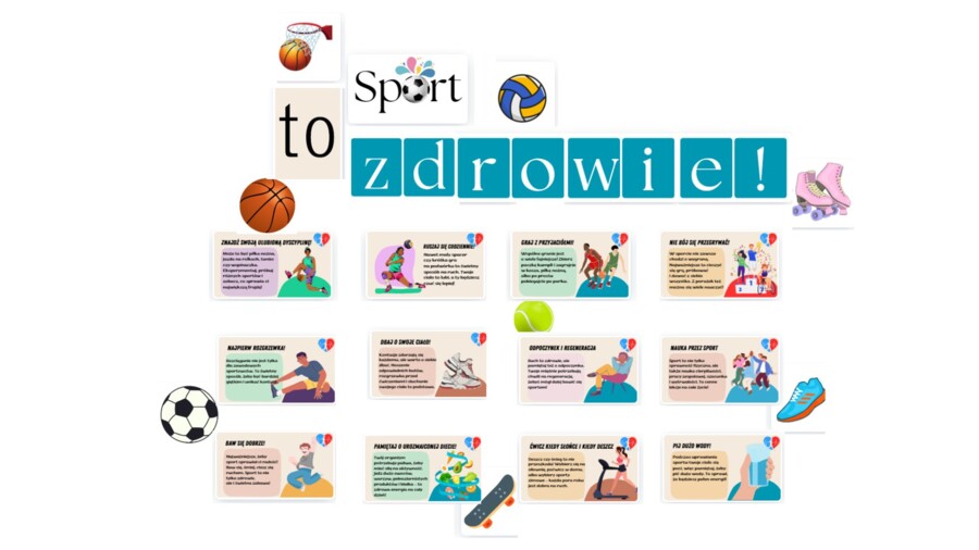 Gazetka szkolna - Sport to zdrowie!