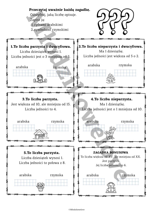 Symbole rzymskie-zadania kreatywne