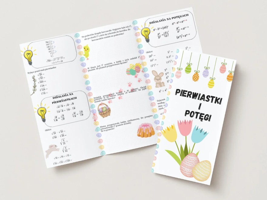Pierwiastki i potęgi - Wielkanoc