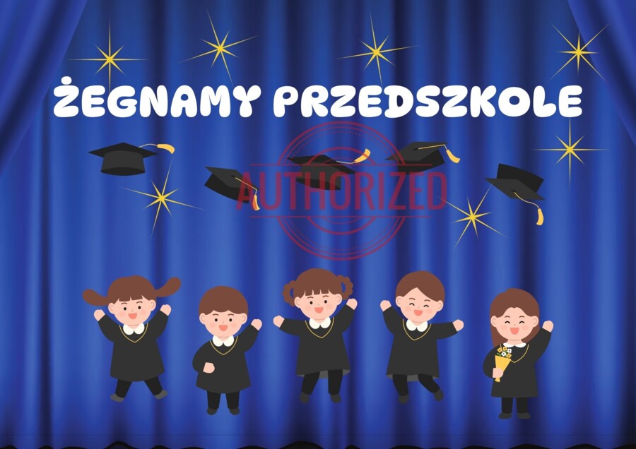 Dekoracja na zakończenie przedszkola