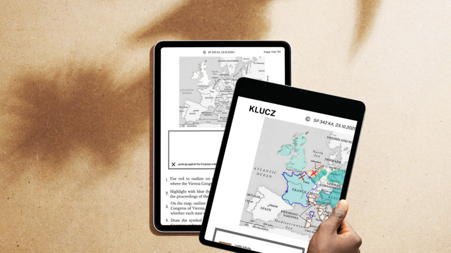 H701 karta pracy ANG Kongres wiedeński