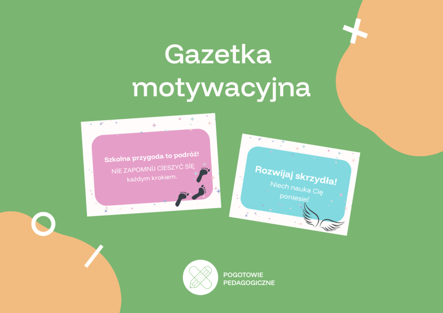 Hasła motywacyjne (gazetka szkolna)