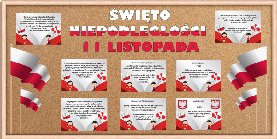 Gazetka Święto Niepodległości 11 Listopada