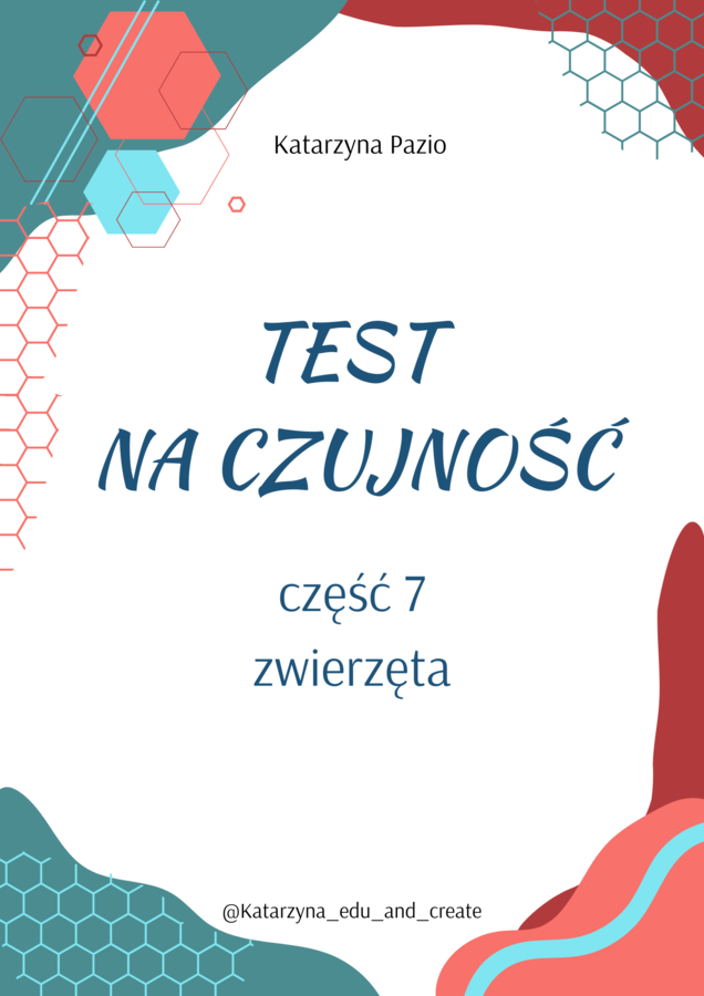 Test na czujność - 7 część zwierzęta