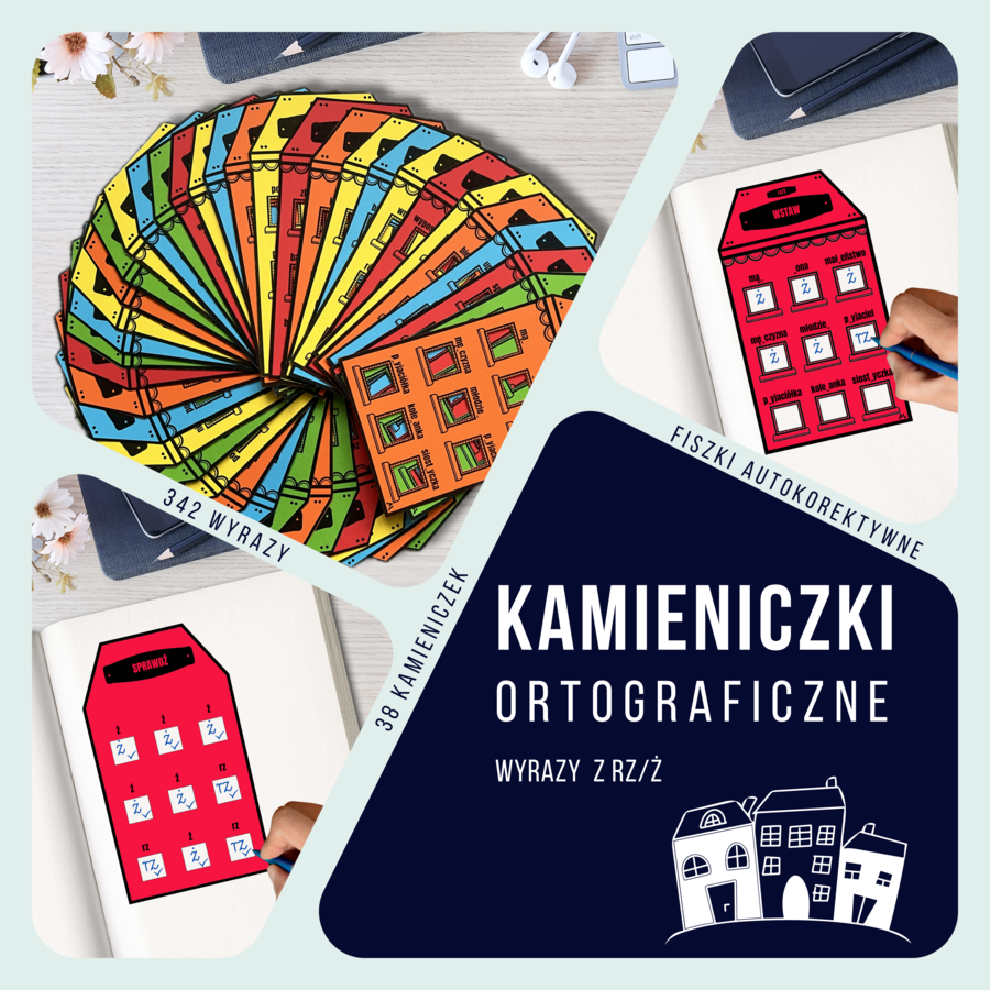 Kamieniczki ortograficzne – pisownia wyrazów z rz/ż