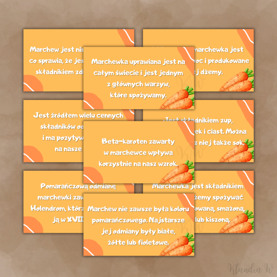Dzień Marchewki - zestaw materiałów (2)