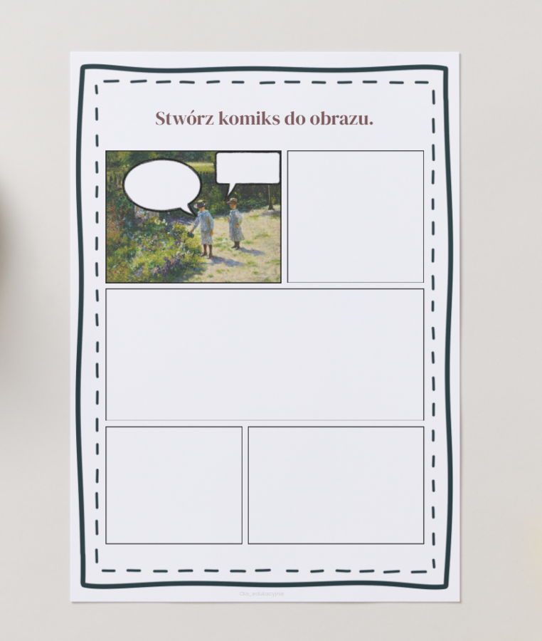 Aktywne zwiedzanie muzeum – karty pracy do Muzeum Narodowego w Warszawie