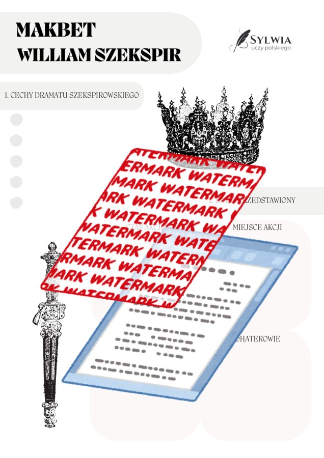 📒 Notatnik maturalny – Renesans (wprowadzenie, Treny Jan Kochanowski, Pieśni Jan Kochanowski, Makbet)