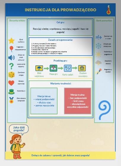 Domowy Escape Room: Misja Pogoda