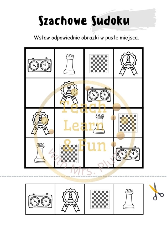 ♟️ Szachowe Łamigłówki – Trening umysłu przez zabawę! 🧠🔥