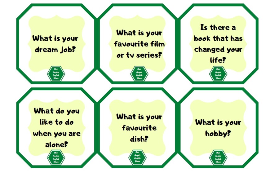 Icebreaker questions/Warm up - A2+/B1