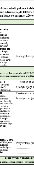 ROZWIJANA ROZPRAWKA pomoc dla uczniów klas 7-8