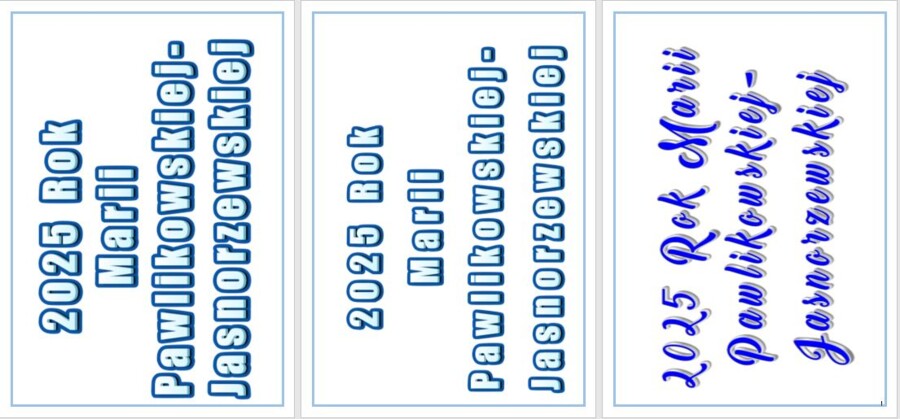 2025 - rok Pawlikowskiej-Jasnorzewskiej. Kolorowa gazetka.