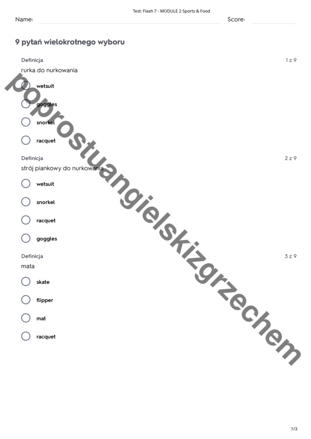 Flash 7 - Module 2 - testy