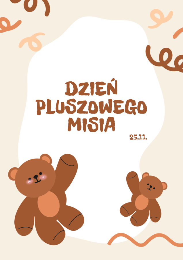 DZIEŃ PLUSZOWEGO MISIA-KARTY PRACY