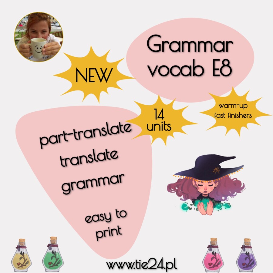 E8 grammar vocabulary ebook