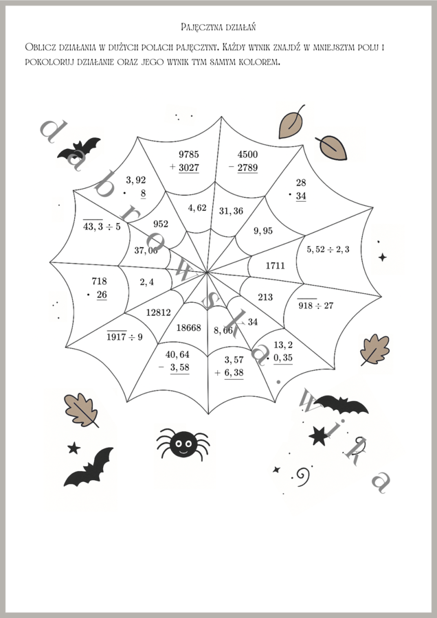 Pajęczyna działań