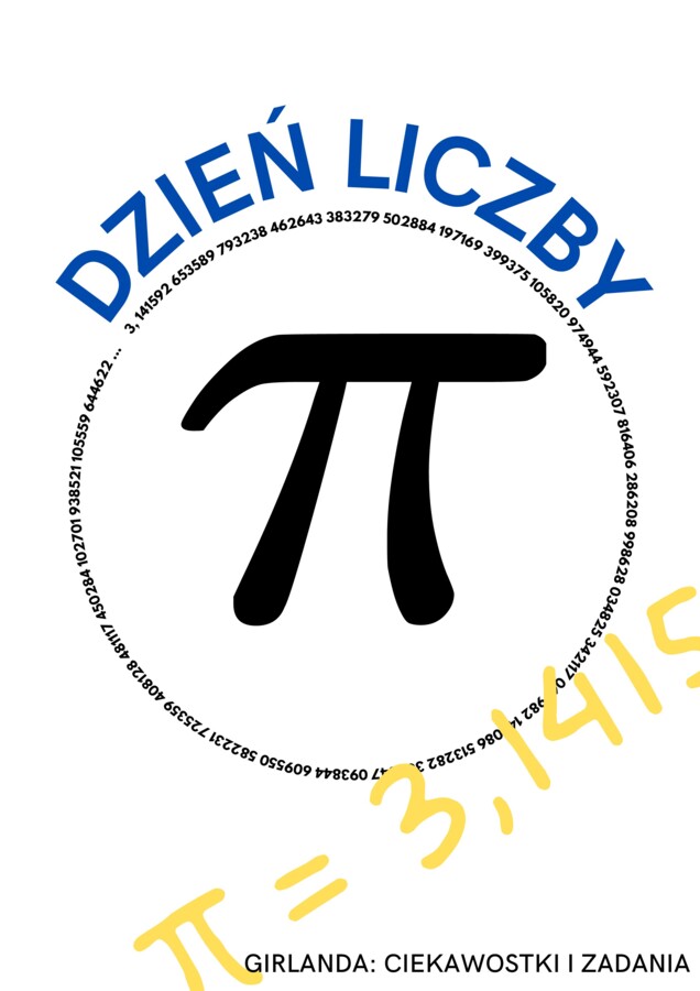 DZIEŃ LICZBY PI - GIRLANDA