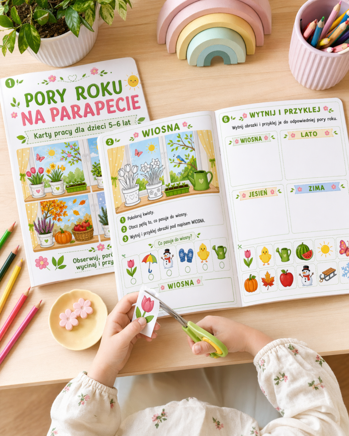 Pory roku na parapecie