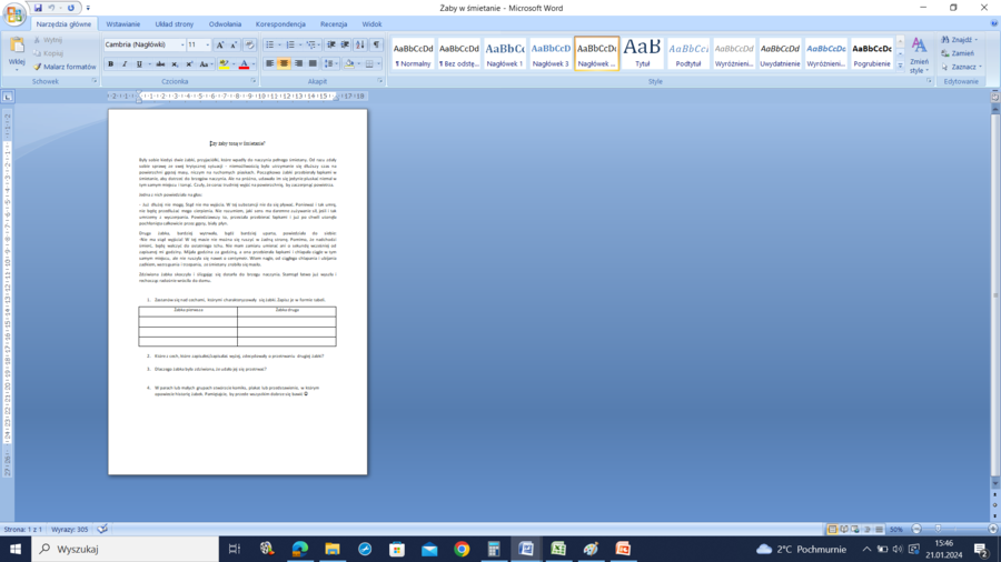 Żaby w śmietanie = bajka + karta pracy