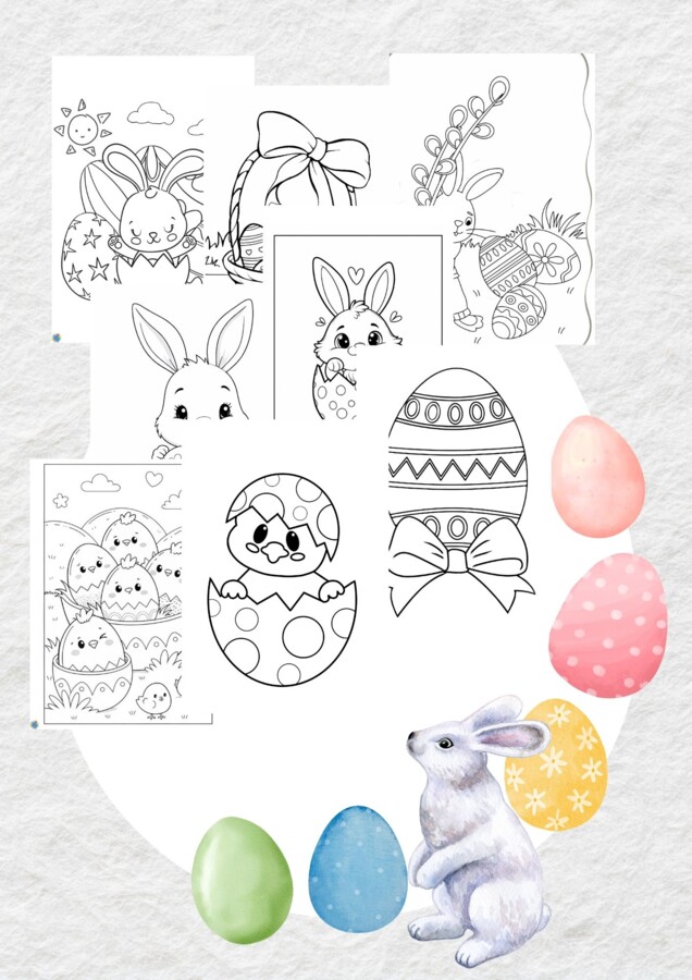 WIELKANOCNE KOLOROWANKI